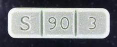 S903 green bar xanax